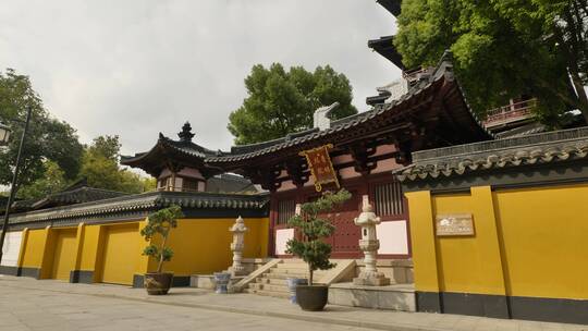 苏州寒山寺古建筑人文景观