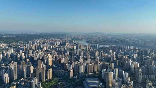 4K重庆城市高空航拍