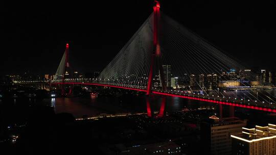 上海新冠疫情杨浦大桥航拍