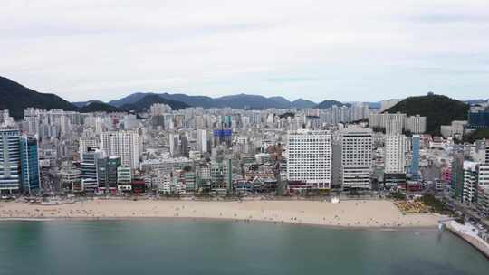 韩国釜山广安里海滩