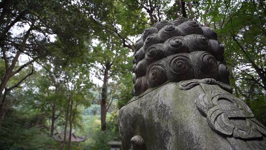 杭州飞来峰永福寺禅院风景