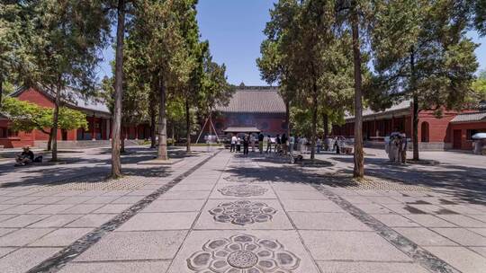 河南洛阳白马寺延时