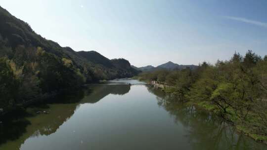 缙云仙都鼎湖峰景区视频素材模板下载