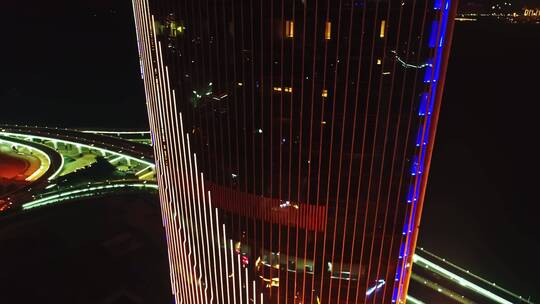 【原创4K】演武大桥世茂海峡双子大厦夜景