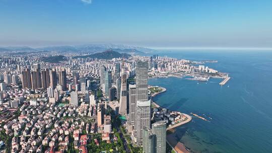 青岛城市全景