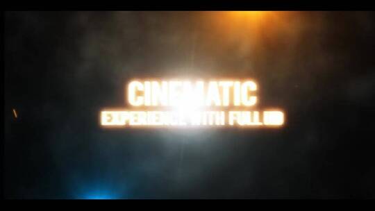 明亮整洁粒子文本过渡AE模板