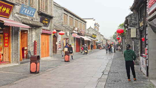 【合集】扬州东关街旅游景区老街人文视频素材模板下载