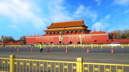 大气北京 故宫 长城 华表 中华民族视频素材模板下载