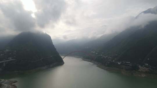 长江三峡巫峡风光