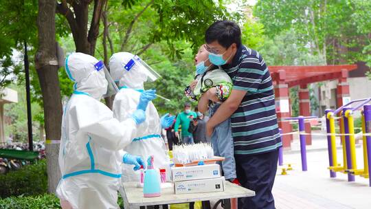 核酸检测视频素材模板下载