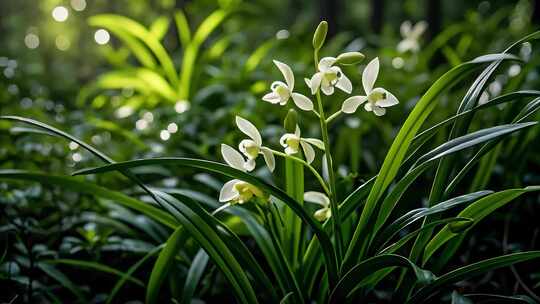 兰花蝴蝶兰鲜花玉兰花