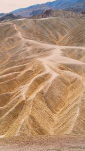 无人机拍摄的沙漠