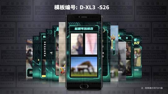 12件套视频包装模板 D-XL3-S26