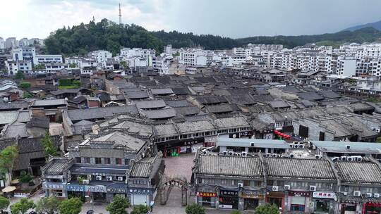 福建泰宁古城航拍