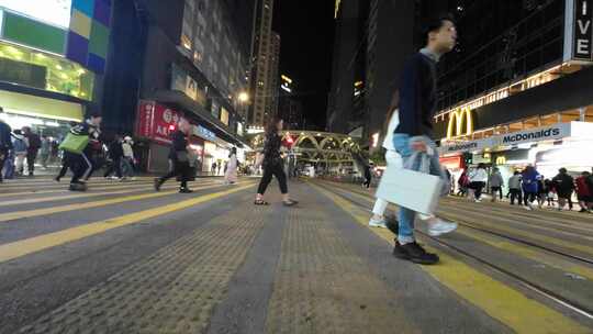 香港街景视频素材模板下载