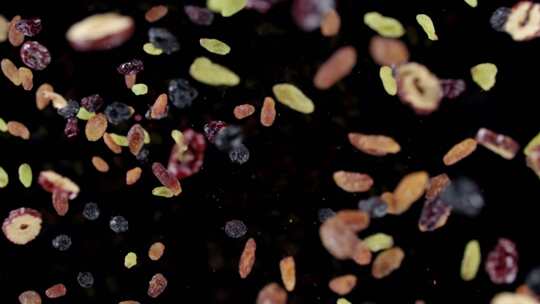 坚果爆炸  巴旦木 夏威夷果 升格 高速