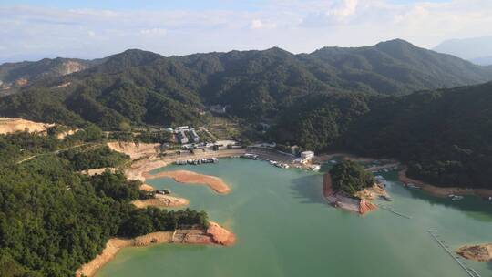 万绿湖 新丰江 河源 水库 青山绿水 生态