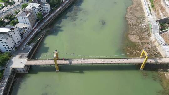 湖北襄阳保康县城市建设航拍