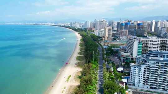 三亚海滩度假三亚湾航拍【4K60】