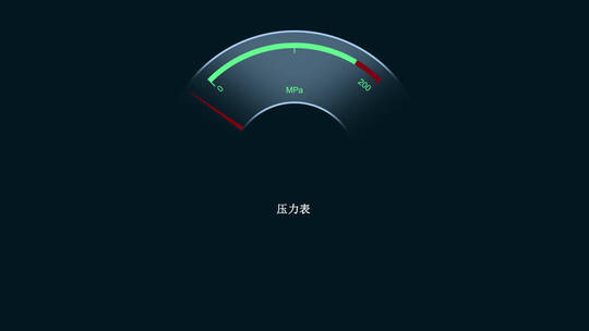 AE模板 压力表HUDAE视频素材教程下载