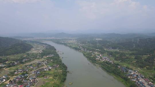 航拍湖北武汉城市风光旅游景点