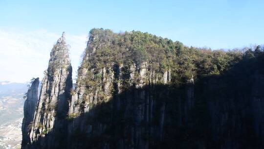 湖北省5A景区恩施大峡谷风景 大峡谷