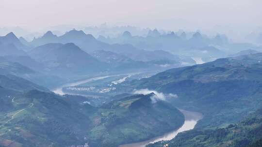 桂林山水喀斯特峰林