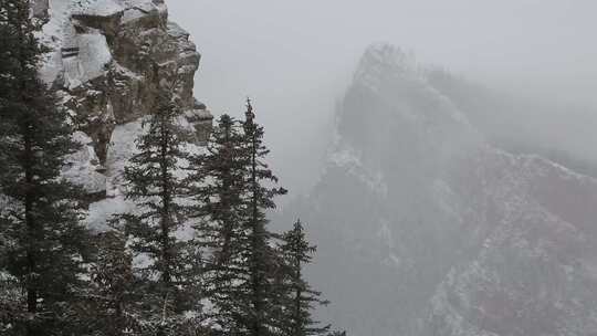 贺兰山金顶雪景视频 (3)