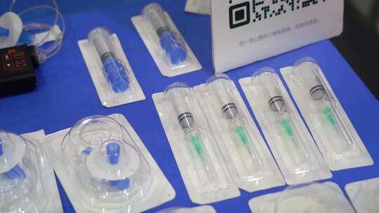 医疗产品展会展示场景
