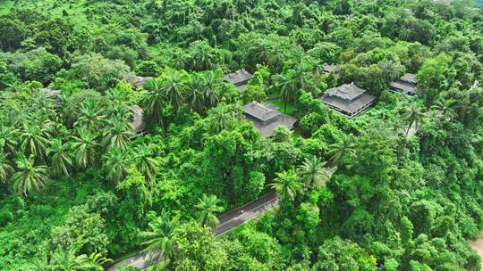 中国科学院西双版纳热带植物园HDR航拍