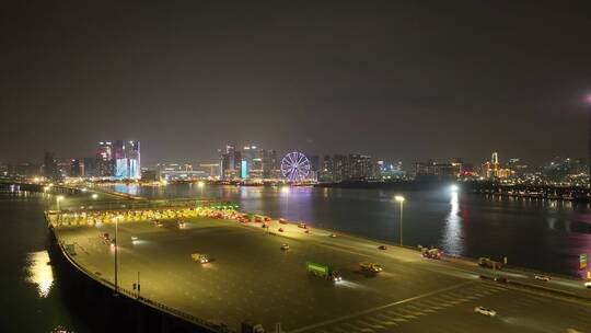 深圳欢乐港湾摩天轮夜景