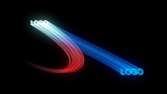 酷炫拖尾粒子特效4KAE工程