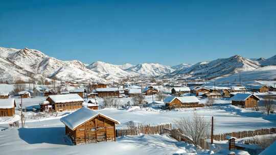 冬季唯美雪景