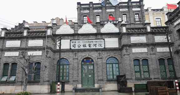 电影世界民国建筑风光 华谊兄弟