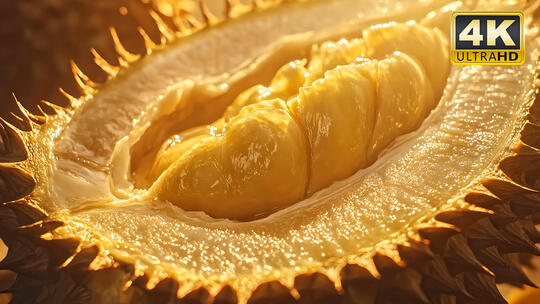 泰国猫山王榴莲园硕果累累生态水果宣传片