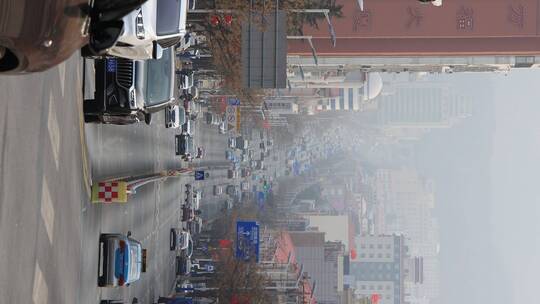 威海统一路街景