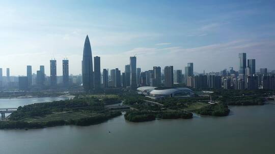 深圳湾体育中心大景前进右环绕