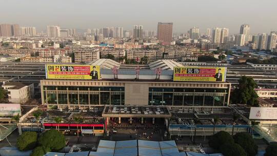 航拍广西南宁城市宣传片地标建筑