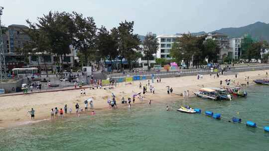 深圳大鹏半岛较场尾沙滩海景