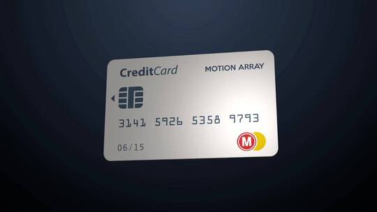 企业宣传商品展示信用卡循环展示文本过渡ae模板