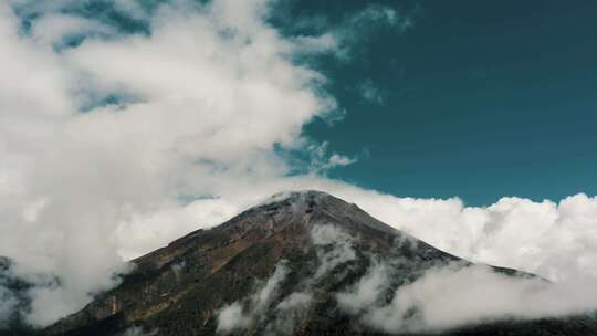 通古拉瓦，火山，厄瓜多尔，活跃