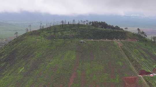 腾冲火山地热国家地质公园航拍