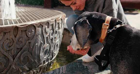 犬类，大丹犬，饮料，水