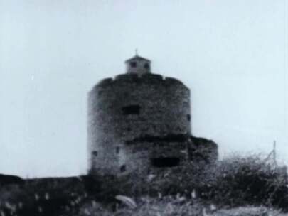八路军端日军碉堡真实历史影像 抗日战争