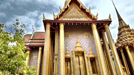 泰国曼谷皇宫视频素材模板下载