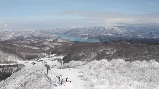 山，多山，丘陵，湖