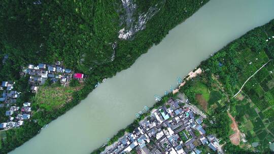 广西桂林山水航拍