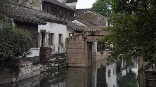 浙江湖州南浔古镇江南水乡风景