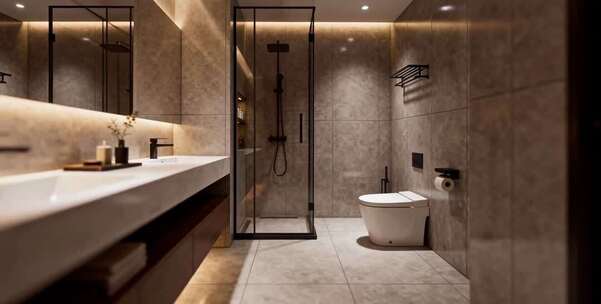 现代风格卫生间室内装修