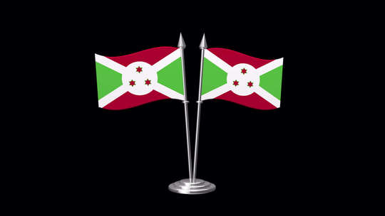 布隆迪跨旗阿尔法视频素材模板下载